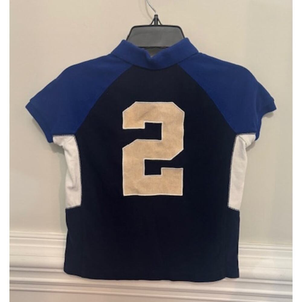 Polo Ralph Lauren Short Sleeve Rugby Shirt Big Pony Embroidered Boys Size 5 - Picture 2 of 6